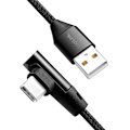 Pikkukuva 3 / 7: LogiLink Kulmikas USB-C-kaapeli USB 2.0 Max 3A 1m