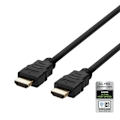 Pikkukuva 1 / 4: DELTACO ultranopea HDMI-kaapeli, 48Gbps, 2m, musta