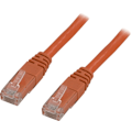 Miniatyrbillede 1 af 4: DELTACO U/UTP Cat6 patchkabel, LSZH (Low Smoke Zero Halogen), 2m, oran