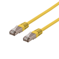 Miniatyrbillede 1 af 2: DELTACO U/STP Cat6a patchkabel, LSZH, 3m, Yellow