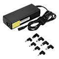 Miniatyrbild 1 av 2: Universal strömadapter för laptops, 90W, 15-20V/6A (max), svart