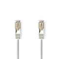 Miniatyrbillede 2 af 4: Nedis CAT5e netværkskabel | SF/UTP | RJ45 Han | RJ45 Han | 7.50 m | Runde | PVC | Grå | Plastikpose