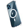 Miniatyrbillede 1 af 2: Transparent case with support for magnetic charging, iPhone 15 Plus Transparent