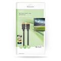 Pikkukuva 4 / 4: Nedis High Speed ​​HDMI ™ Kaapeli Ethernet | HDMI™ liitin | HDMI™ liitin | 4K@30Hz | ARC | 10.2 Gbps | 7.50 m | Pyöreä | PVC | Musta | Blister