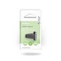 Miniatyrbillede 8 af 8: Nedis HDMI™ Adapter | HDMI™ Input | DVI-D 24+1-Pins Hun | Nikkelplateret | Lige | ABS | Sort | 1 stk. | Box