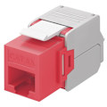 Miniatyrbild 2 av 5: Goobay Keystone-modul RJ45 CAT 6A, UTP 16,5 mm bred, krokodiltyp, klämlist för verktygslös IDC-montering