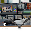 Pikkukuva 7 / 11: Nedis Monitorin Pöytäteline | Kaasujousi | 2 Näyttöä | 15 - 32 " | 75x75 / 100x100 | Täysin Säädettävä