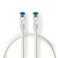 Pikkukuva 2 / 5: Nedis CAT6a verkkokaapeli | S/FTP | RJ45 uros | RJ45 uros | 10.0 m | Snagless | Pyöreä | Punottu / PVC | Hopea | Laatikko kannella ja ikkunalla