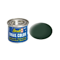 Miniatyrbillede 1 af 2: Revell Enamel 14 ml. dark green mat RAF Grön