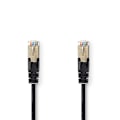 Miniatyrbillede 2 af 4: Nedis CAT5e netværkskabel | SF/UTP | RJ45 Han | RJ45 Han | 20.0 m | Runde | PVC | Sort | Konvolut