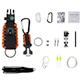 Miniatyrbillede 2 af 3: Survival kit med 12 tilbehør - Orange