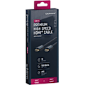 Pikkukuva 3 / 8: ClickTronic Premium HDMI™-huippunopeuskaapeli Ethernet-liitännällä