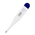 Miniatyrbillede 1 af 3: Digitalt febertermometer med LCD-display