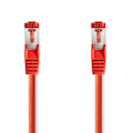 Miniatyrbild 2 av 4: Nedis CAT6 Nätverkskabel | RJ45 hane | RJ45 hane | S/FTP | 2.00 m | Rund | LSZH | Röd | Label