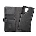 Miniatyrbillede 5 af 7: Buffalo Wallet Læder Til 3 kort Samsung S22 Ultra Sort Svart