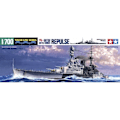Miniatyrbillede 3 af 7: TAMIYA 1/700 Battle Cruiser Repulse
