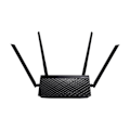 Miniatyrbild 1 av 2: ASUS RT-AC1200 v.2 kabelansluten router Snabb Ethernet Svart