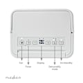 Miniatyrbillede 10 af 11: Nedis Affugter | 10 l/Dag | Affugtning / Automatisk / Tørt vasketøj / Ventilation | Ja | 100 m³/h
