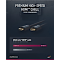 Miniatyrbillede 5 af 8: ClickTronic Premium Höghastighets HDMI™-kabel med Ethernet Premi