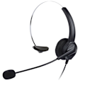 Miniatyrbillede 4 af 5: Call Center-headset med fjernbetjening, USB, Sort
