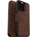 Pikkukuva 3 / 7: Otterbox Strada MagSafe -lompakkokotelo, iPhone 15 Pro Max, ruskea Brun