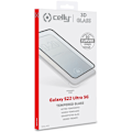 Miniatyrbillede 4 af 4: Celly Härdat glas 3D Galaxy S22 Ultra Transparent