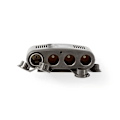 Miniatyrbillede 3 af 7: Nedis Universal DC Power Adapter | Biladapter | 120 W | Indgangsspænding: 12 V DC | 12 V DC | Maksimal udgangsstrøm pr. port: 4.0 A | Sort