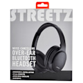 Miniatyrbillede 11 af 11: STREETZ Bluetooth noise cancelling headphones, microphone, buttons Svart