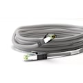 Miniatyrbillede 7 af 8: Goobay CAT 8.1 Patchkabel, S/FTP (PiMF), grå 99,9 % iltfri kobberleder (OFC), AWG 24, halogenfri kabelkappe (LSZH), 1 m