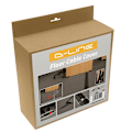 Miniatyrbillede 3 af 10: D-LINE Kabelkanal Gulv PVC Pro Sort 1.8m