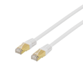 Miniatyrbillede 2 af 3: DELTACO S/FTP Cat7 patchkabel, LSZH (Low smoke zero halogen), guldbela