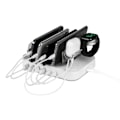 Miniatyrbild 3 av 5: Deltaco USB charging station, 4x USB-A, 1x USB-C 2.4A, 1x US
