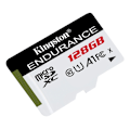 Pikkukuva 1 / 2: Kingston Endurance microSDXC-muistikortti, 128GB, UHS-I, C10, musta