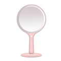 Miniatyrbillede 1 af 2: Kokie LED Handheld Ring Mirror - USB Rechargeable