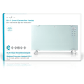 Miniatyrbillede 11 af 11: Nedis SmartLife Elradiator | Wi-Fi | Velegnet til badeværelse | Glas panel | 2000 W | 2 Varmeindstillinger | LED | 15 - 35 °C | Justerbar termostat |