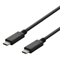 Pikkukuva 1 / 3: DELTACO USB 2.0 -kaapeli, Type C - Type C, 3m, musta