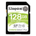 Pikkukuva 2 / 3: Kingston 128GB SDXC Canvas Select Plus 100R C10 UHS-I U3 V30