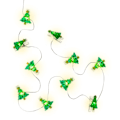 Pikkukuva 1 / 7: Goobay 10 LED fotoklipp ljusslinga "Julgran" med timerfunktion, varmvitt (3000 K), batteridrift
