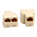 Miniatyrbillede 1 af 3: DELTACO Trevejskobling 8P/8C RJ45, beige