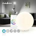 Pikkukuva 1 / 11: Nedis SmartLife-tunnelmalamppu | Wi-Fi | Pyöreä | | 360 lm | Lämpimästä kylmään valkoiseen / RGB | 2700 - 6500 K | 5 W | Lasi | 1 kpl
