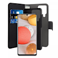 Miniatyrbillede 3 af 4: Puro Samsung Galaxy A42 5G EcoLeather Wallet Detach sort Svart