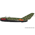 Miniatyrbillede 7 af 9: Airfix Mikoyan-Gurevich MiG-17 Fresco - New Tool