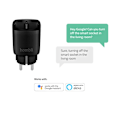 Miniatyrbillede 5 af 9: Hombli EU Smart Plug Sort