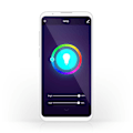Miniatyrbillede 4 af 11: Nedis SmartLife Fuld Farve Pære | Wi-Fi | E27 | 806 lm | 9 W | RGB / Varm til kølig hvid | 2700 - 6500 K | Android™ / IOS | Pære | 1 stk