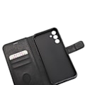 Miniatyrbillede 7 af 8: RADICOVER Wallet case Anti-Stråling 3 Card RFID Sort - Samsung A15 5G/A15 4G Svart