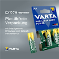 Pikkukuva 5 / 6: Varta AA (Mignon)/HR6 (56706) laddningsbart batteri - 2100 mAh, 2 st. blister Låg självurladdning NiMH-batteri (Ready-to-Use), 1,2 V