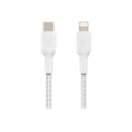 Miniatyrbillede 1 af 2: Belkin Boost Charge Lightning - USB C Flätad 2m
