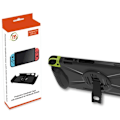 Miniatyrbillede 1 af 6: Beskyttende etui med stativ til Nintendo Switch, Sort