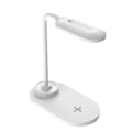 Miniatyrbillede 2 af 6: Trådløs hurtigoplader og bordlampe - 2-i-1, hvid