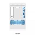 Miniatyrbillede 3 af 3: DELTACO USB <b>3.0</b> kabel, Type <b>A</b> han - Type <b>B</b> han, [